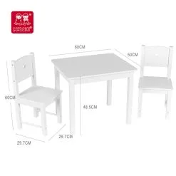 Lasten Huonekalusetti "Phoohi", Valkoinen -NORE Kalusteet Myymälä lasten huonekalusetti phoohi valkoinen a6742 palaute reference