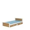 ADRK Furniture Lasten Sänky Aldex 190x96x72cm + Patja