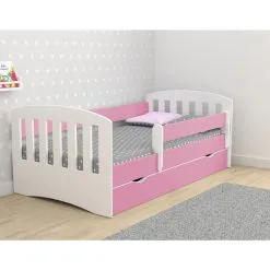 Lasten Sänky Patjalla Selsey Pamma, 80x160 Cm, Valkoinen/vaaleanpunainen -NORE Kalusteet Myymälä lasten sanky patjalla selsey pamma 80x160 cm aadd7 netistai reference