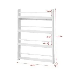 Lastenhuoneen Hylly SoBuy KMB08-W, Valkoinen 8 Lastenhuoneen Hylly SoBuy KMB08-W, Valkoinen -NORE Kalusteet Myymälä lastenhuoneen hylly sobuy kmb08 w valkoinen 835e4 palaute reference
