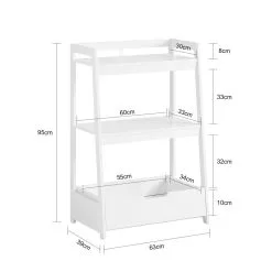 Lastenhuoneen Hylly SoBuy KMB31-W, Valkoinen -NORE Kalusteet Myymälä lastenhuoneen hylly sobuy kmb31 w valkoinen 89d0f osta reference
