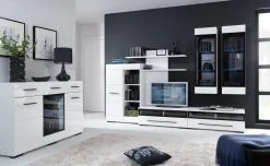 Black Red White Lattiahylly Fever 1D, Valkoinen -NORE Kalusteet Myymälä lattiahylly fever 1d valkoinen b49a2 netistai reference