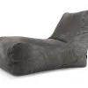 Pusku Pusku Säkkituoli Lounge Waves, Tummanharmaa