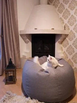 Säkkituoli Sweet Home, Harmaa