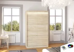 LED-valaistuskaappi ADRK Furniture Collin, Tammi -NORE Kalusteet Myymälä led valaistuskaappi adrk furniture collin tammi bae0d90f19159cc7470bb8b69b422c61 reference