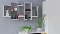 Hylly Bilbao 7.0, Valkoinen -NORE Kalusteet Myymälä lentyna bilbao 70 balta 75e77 netistai reference