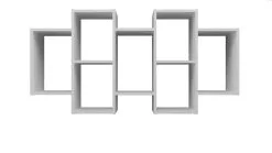 Hylly Bilbao 7.0, Valkoinen