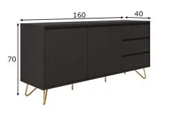 SalesFever Lipasto -NORE Kalusteet Myymälä lipasto 10d61 hinta reference