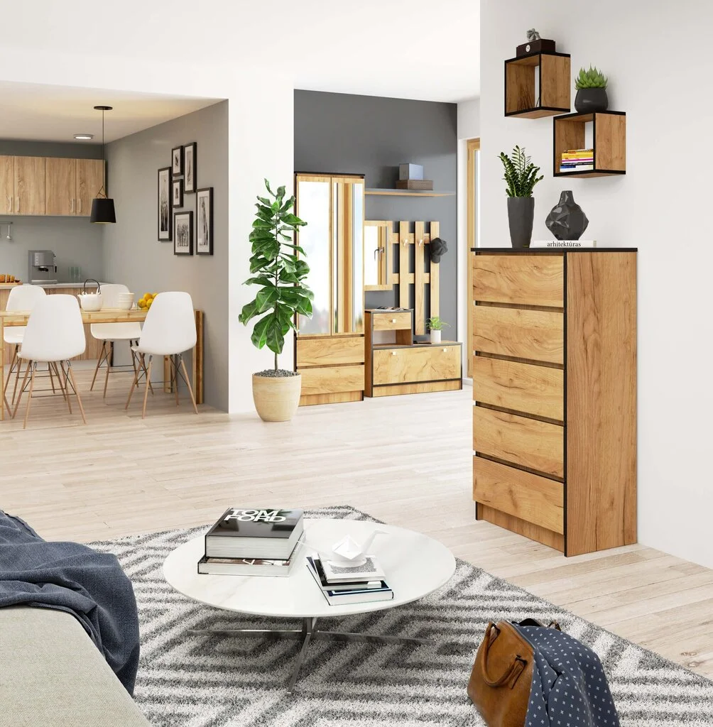 Lipasto Akord K, Ruskea 2 Lipasto Akord K, Ruskea - Image 2