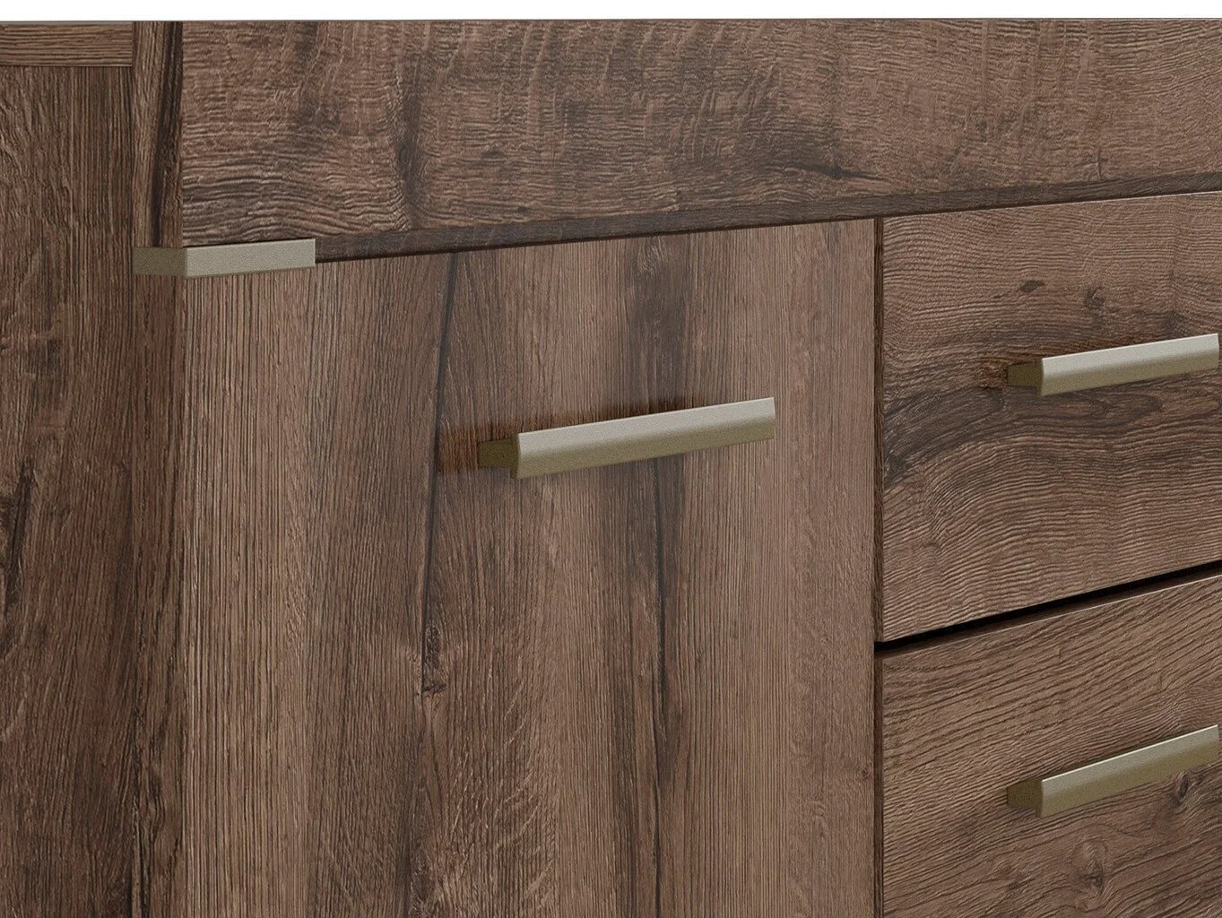 Black Red White Lipasto BRW Bali 2D3S, Ruskea 4 Black Red White Lipasto BRW Bali 2D3S, Ruskea - Image 4