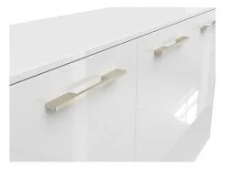 Black Red White Lipasto BRW FL Smart 3D 163, Valkoinen Kiiltävä -NORE Kalusteet Myymälä lipasto brw fl smart 3d 163 valkoinen fe4d7 halvempi reference