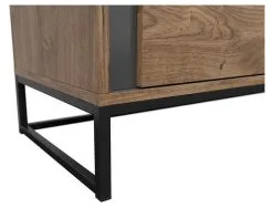 Black Red White Lipasto BRW Luton 1D3S, Ruskea/harmaa -NORE Kalusteet Myymälä lipasto brw luton 1d3s ruskeaharmaa 98109 palaute reference