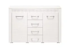 ML Meble Lipasto Clermont 07, Valkoinen