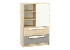 ML Meble Lipasto Drop 07, Tummanharmaa