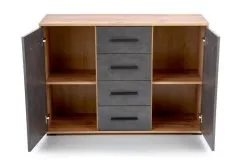 Lipasto Halmar Lima Km4, Harmaa/ruskea -NORE Kalusteet Myymälä lipasto halmar lima km4 harmaaruskea 36765 palaute reference