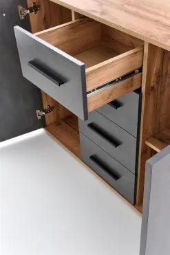 Lipasto Halmar Lima Km4, Harmaa/ruskea -NORE Kalusteet Myymälä lipasto halmar lima km4 harmaaruskea b0ebb osta reference