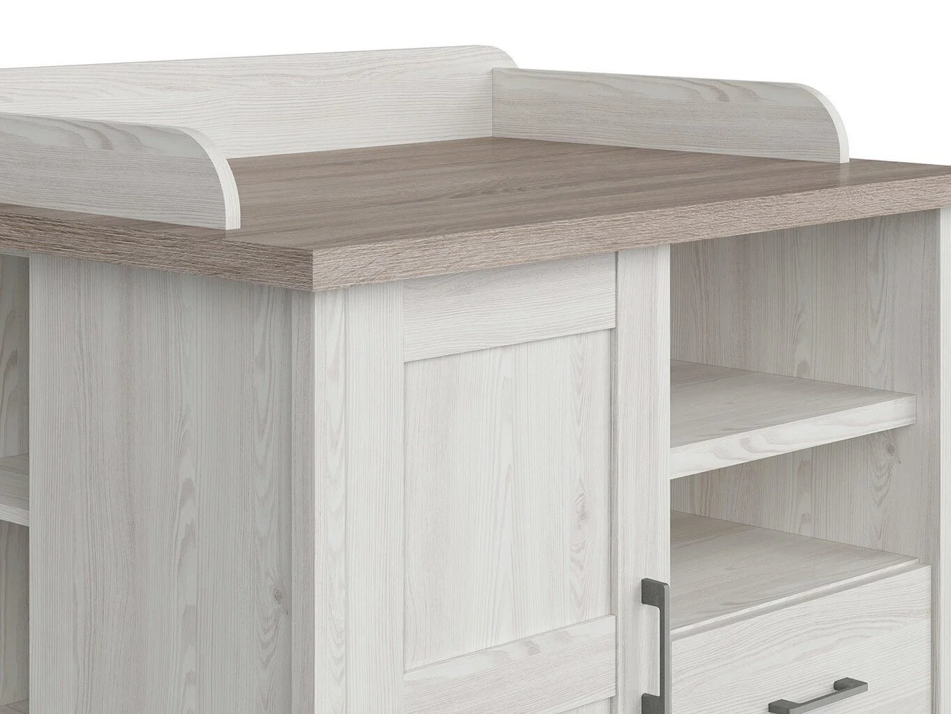 Black Red White Lipasto Hoitopöydällä Luca Baby, Harmaa 2 Black Red White Lipasto Hoitopöydällä Luca Baby, Harmaa - Image 2