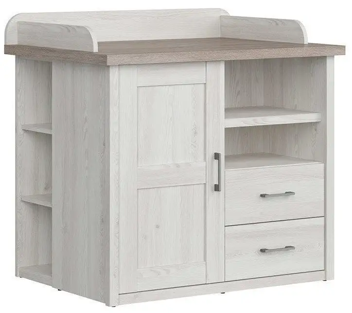 Black Red White Lipasto Hoitopöydällä Luca Baby, Harmaa 1 Black Red White Lipasto Hoitopöydällä Luca Baby, Harmaa