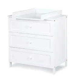 KLUPS Radek Bis Lipasto Hoitopöydällä, Valkoinen