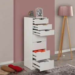 Lipasto Kalune Design Flow, Valkoinen -NORE Kalusteet Myymälä lipasto kalune design flow valkoinen a137c netistai reference