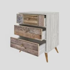 Lipasto Kalune Design Liza, Valkoinen 5 Lipasto Kalune Design Liza, Valkoinen -NORE Kalusteet Myymälä lipasto kalune design liza valkoinen e3323 hinta reference