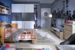 Black Red White Lipasto Kaspian, Tammi -NORE Kalusteet Myymälä lipasto kaspian tammi 9285d netistai reference