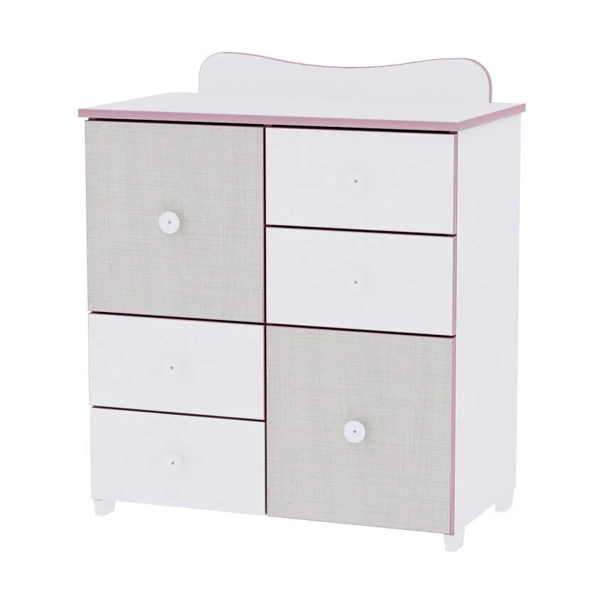 Lipasto Lorelli New 96, Valkoinen/sininen 3 Lipasto Lorelli New 96, Valkoinen/sininen - Image 3