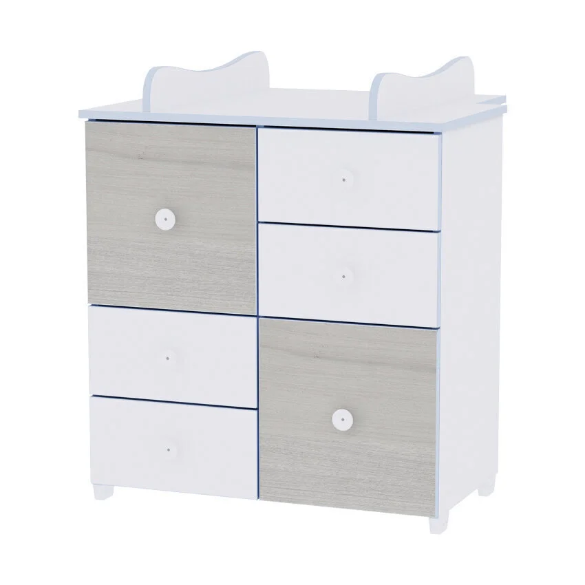 Lipasto Lorelli New 96, Valkoinen/sininen 1 Lipasto Lorelli New 96, Valkoinen/sininen