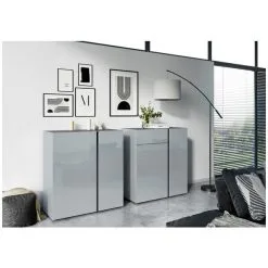 Germania Lipasto Mesa 2527, Harmaa/tummanharmaa -NORE Kalusteet Myymälä lipasto mesa 2527 harmaatummanharmaa 9b5e4 halvempi reference