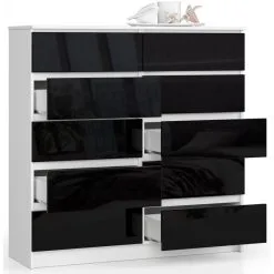 Lipasto NORE 1766, 120 Cm, Valkoinen/musta 5 Lipasto NORE 1766, 120 Cm, Valkoinen/musta -NORE Kalusteet Myymälä lipasto nore 1766 120 cm valkoinenmusta 84cbf netistai reference