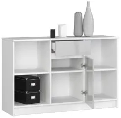 Lipasto NORE B17 120 Cm, Valkoinen/vaaleanharmaa -NORE Kalusteet Myymälä lipasto nore b17 120 cm valkoinenvaaleanharmaa 72ad9 netistai reference