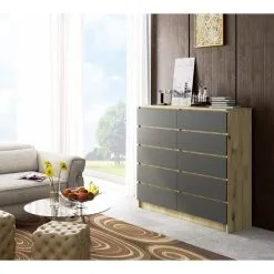 Lipasto NORE K138 10, Ruskea / Tummanharmaa. 5 Lipasto NORE K138 10, Ruskea / Tummanharmaa. -NORE Kalusteet Myymälä lipasto nore k138 10 ruskea tummanharmaa 236f5 netistai reference