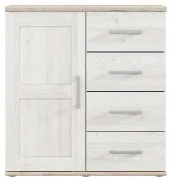 Black Red White Lipasto Romance KOM1D4S, Valkoinen/ruskea -NORE Kalusteet Myymälä lipasto romance kom1d4s valkoinenruskea 427a7 palaute reference