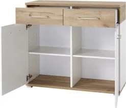 Germania Lipasto Topix 3777, Valkoinen/ruskea -NORE Kalusteet Myymälä lipasto topix 3777 valkoinenruskea c48a2 netistai reference