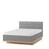 Szynaka Meble Livorno 160x200 66 Sänky, Harmaa / Tammi