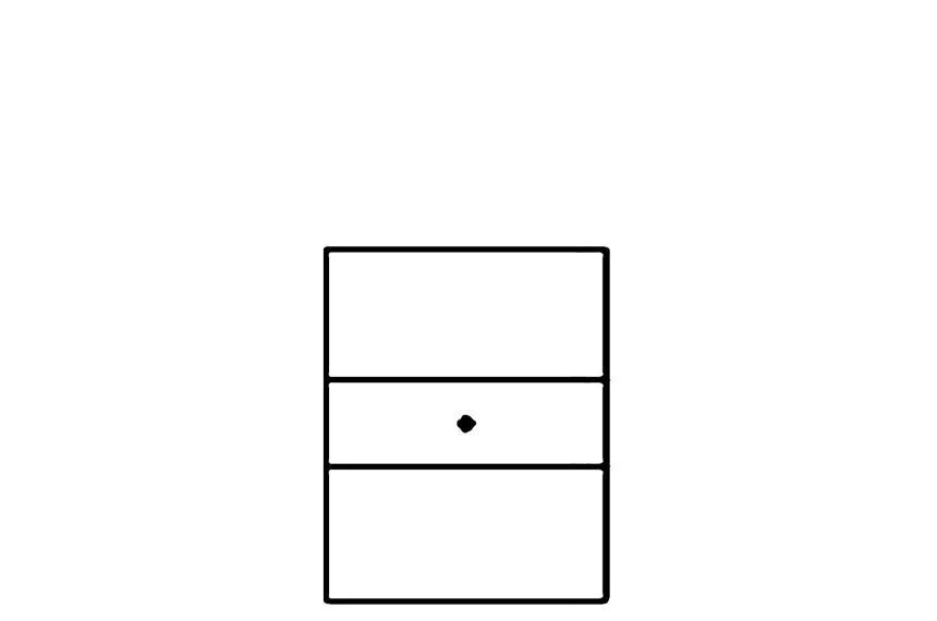 Szynaka Meble Livorno 68 Yöpöytä, Tammi / Harmaa 4 Szynaka Meble Livorno 68 Yöpöytä, Tammi / Harmaa - Image 4