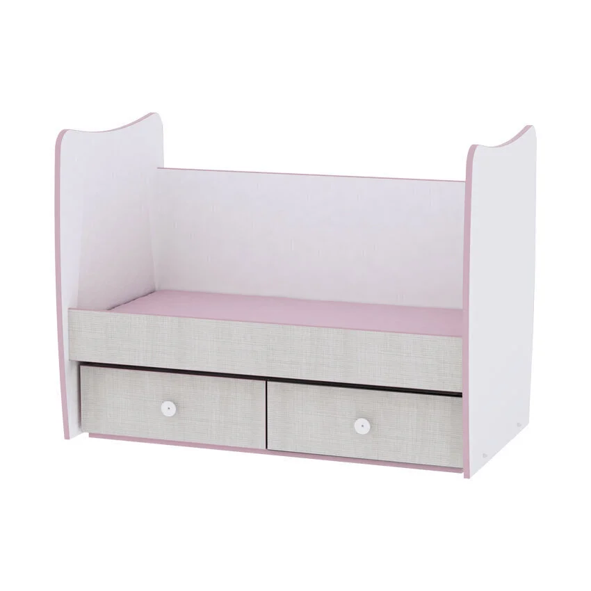 Lorelli Matrix New -pinnasänky, 60 X 120, Valkoinen / Vaaleanruskea 3 Lorelli Matrix New -pinnasänky, 60 X 120, Valkoinen / Vaaleanruskea - Image 3