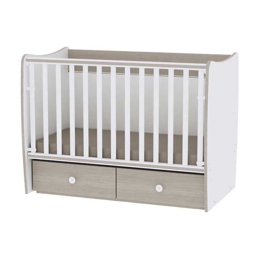 Lorelli Matrix New -pinnasänky, 60 X 120, Valkoinen / Vaaleanruskea 1 Lorelli Matrix New -pinnasänky, 60 X 120, Valkoinen / Vaaleanruskea