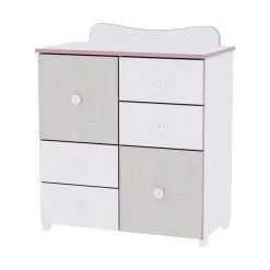 Lorelli Uusi 96 Lipasto, Valkoinen/ruskea -NORE Kalusteet Myymälä lorelli uusi 96 lipasto valkoinenruskea fd9b4 netistai reference