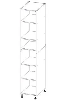 Lupus Bella 2D Korkea Keittiökaappi 40 Cm, Valkoinen -NORE Kalusteet Myymälä lupus bella 2d korkea keittiokaappi 40 cm ae41e palaute reference