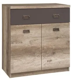 Black Red White Malcolm, Lipasto Ruskea/harmaa