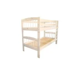 Massiivipuinen Kerrossänky, 90 X 200 Cm,, Vanha Mänty