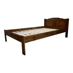 Massiivipuusänky Maria, 160 X 200 Cm, Tumma Puu