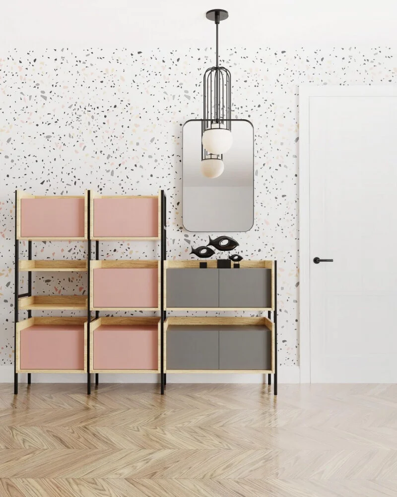 Matalakaappi Halmar Mobius 2D, Ruskea/harmaa 3 Matalakaappi Halmar Mobius 2D, Ruskea/harmaa - Image 3