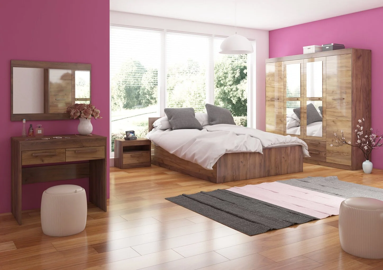 Meblocross Maximus Meikkipöytä, Ruskea 2 Meblocross Maximus Meikkipöytä, Ruskea - Image 2