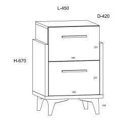 Meblocross Hey 19 Yöpöytä, Valkoinen/vihreä -NORE Kalusteet Myymälä meblocross hey 19 yopoyta valkoinenvihrea 2402d hinta reference