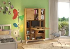 Meblocross Meclocross Megan 2 Monitoiminen Hylly, Vaaleanruskea -NORE Kalusteet Myymälä meclocross megan 2 monitoiminen hylly vaaleanruskea 59d0a osta reference