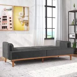 Mr. Kate Stella Vintage Coil -sohva, 203,5 X 82,5 X 85 Cm, Harmaa Moderni Ja Tyylikäs Sohva. -NORE Kalusteet Myymälä mr kate stella vintage coil sohva 2035 eba1d netistai reference