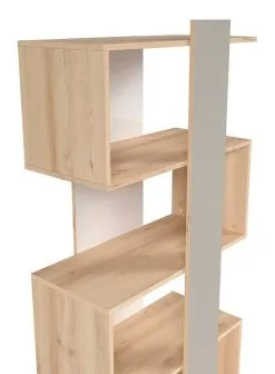 Black Red White Namek-hyllystö, Valkoinen Kiiltävä-pyökki-harmaa -NORE Kalusteet Myymälä namek hyllysto valkoinen kiiltava pyokki harmaa f72f0 netistai reference