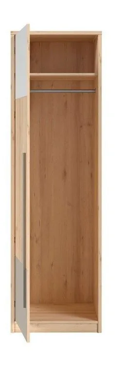 Black Red White Namek I -vaatekaappi, Valkoinen Kiiltävä/pyökki/harmaa -NORE Kalusteet Myymälä namek i vaatekaappi valkoinen kiiltavapyokkiharmaa 37b2f palaute reference